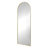 28X1x74" Celine Gold Arch Body Mirror