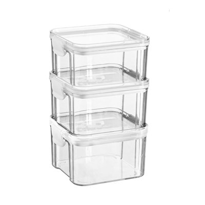 Argon Tableware 460ml Food Storage Containers - Set of 3