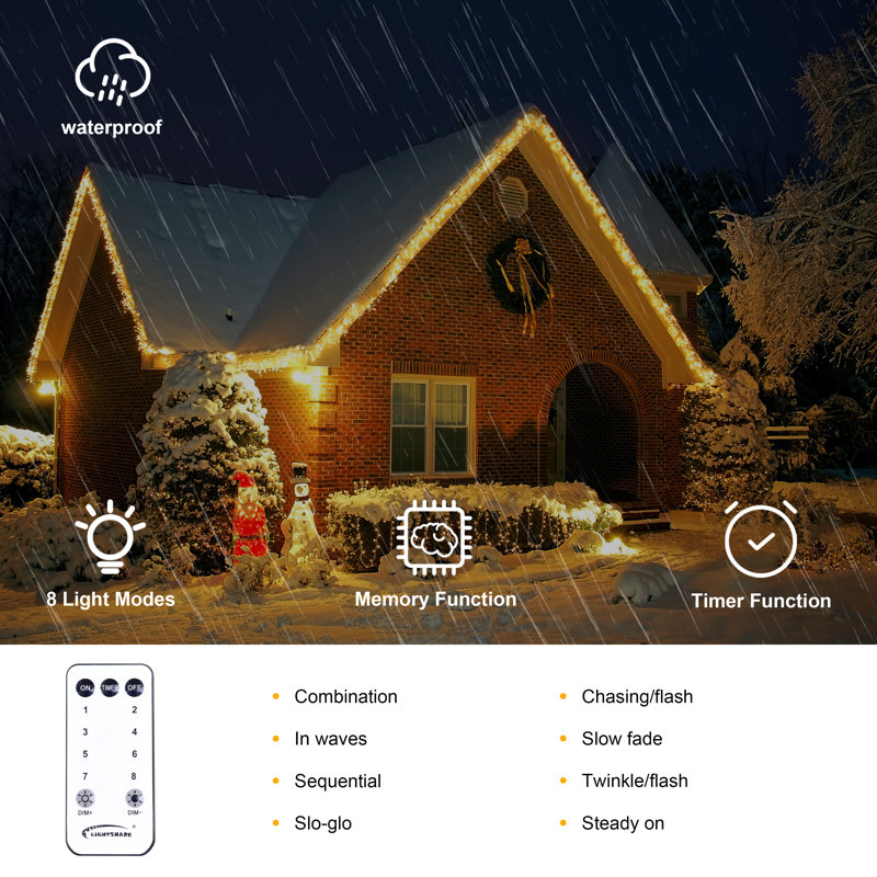 Eloris 750 - Bulb 2940'' Plug-in Fairy String Light