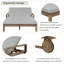 Chaise longue double avec dossier réglable-129466807