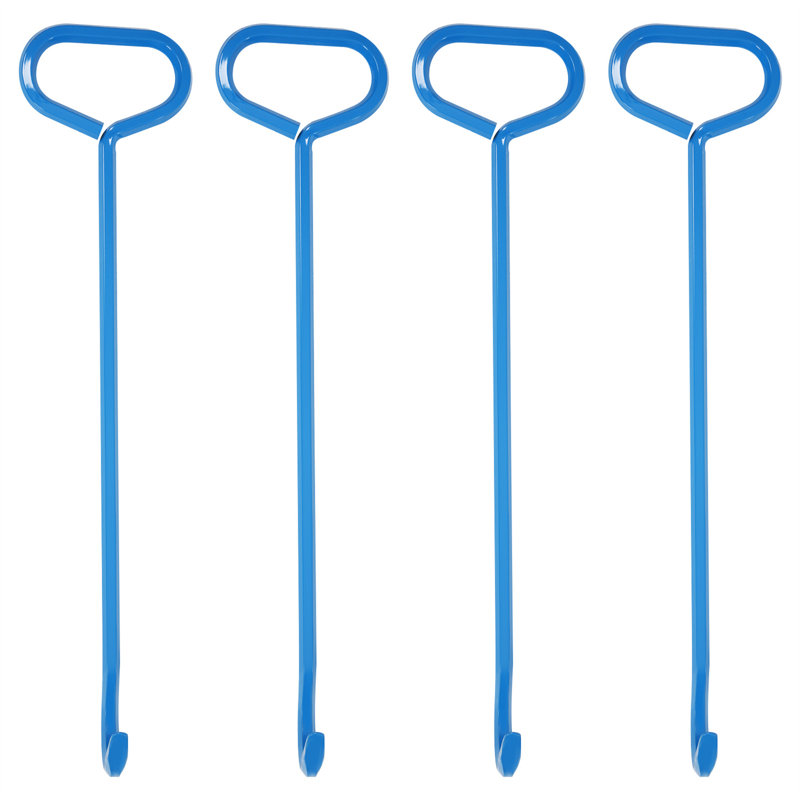4Pcs Versatile Lifting Hooks, 25.70" H