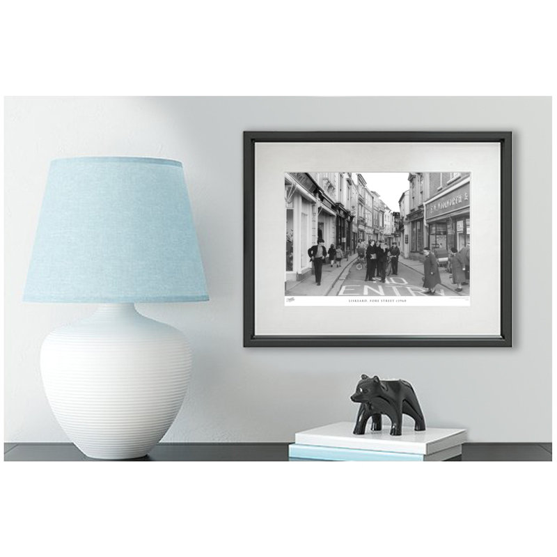 Liskeard, Fore Street C1960 - Single Picture Frame Print, 60cm H x 80cm W x 2.3cm D