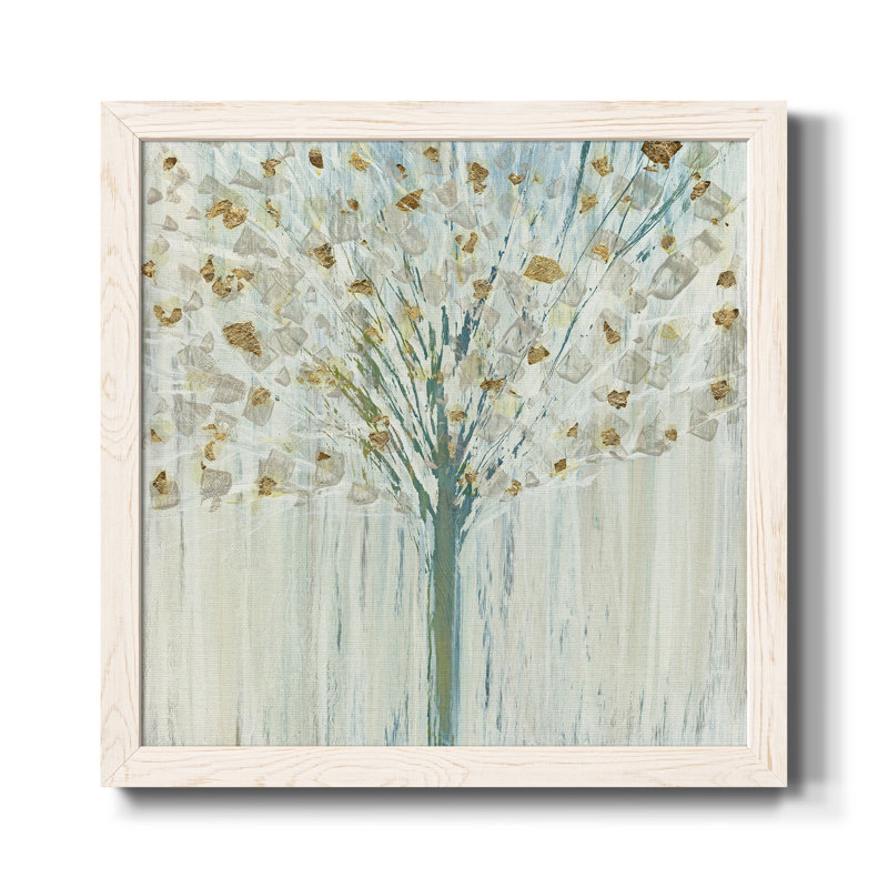 «Frost Valley» par J Paul, reproduction d'art sur toile encadrée, H 35,5 po x l 35,5 po x P 1,5 po, Cadre blanc