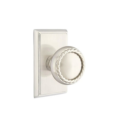 Bouton de porte à clé avec rosette