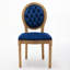 Chaise de salle à manger en velours-917213066