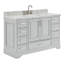 Meuble-lavabo simple avec plateau Abshire 55-93359351