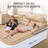Alwyn Home Black/Grey Queen Size Air Mattress With Headboard-1253097487-1253097486