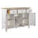 Keswick 3 Drawer, 2 Cabinet Server w/ Wine Storage