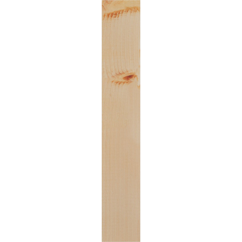 Corbeau Carmel, H 22 po x l 3,5 po x P 10 po, Sapin de Douglas, Lisse