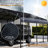 12X20 Ft Metal Carport With Coated Steel Roof, Enhanced Base For Trucks And Party Shelters Heat - Insulating