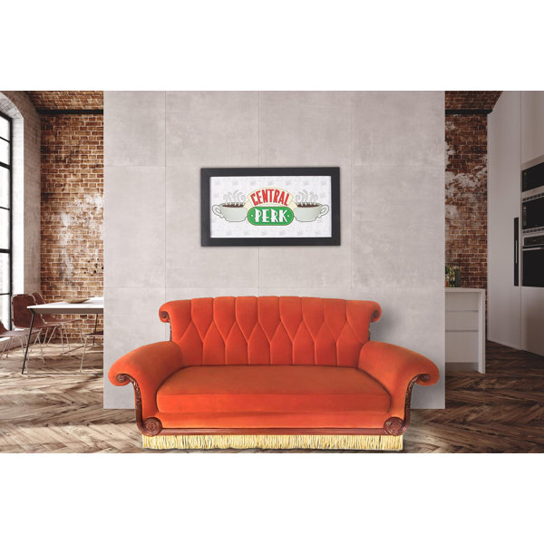 FRIENDS “Central Perk” Gift Set w/ WALL CLOCK, Tea Towel and To-Do-List  Pad, NEW