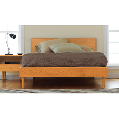 Asher Solid Wood Platform Bed