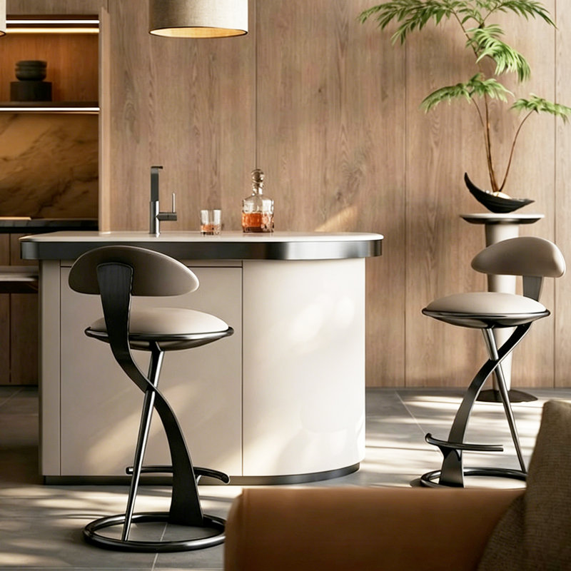 Tabouret de bar Modern, 21.65" H