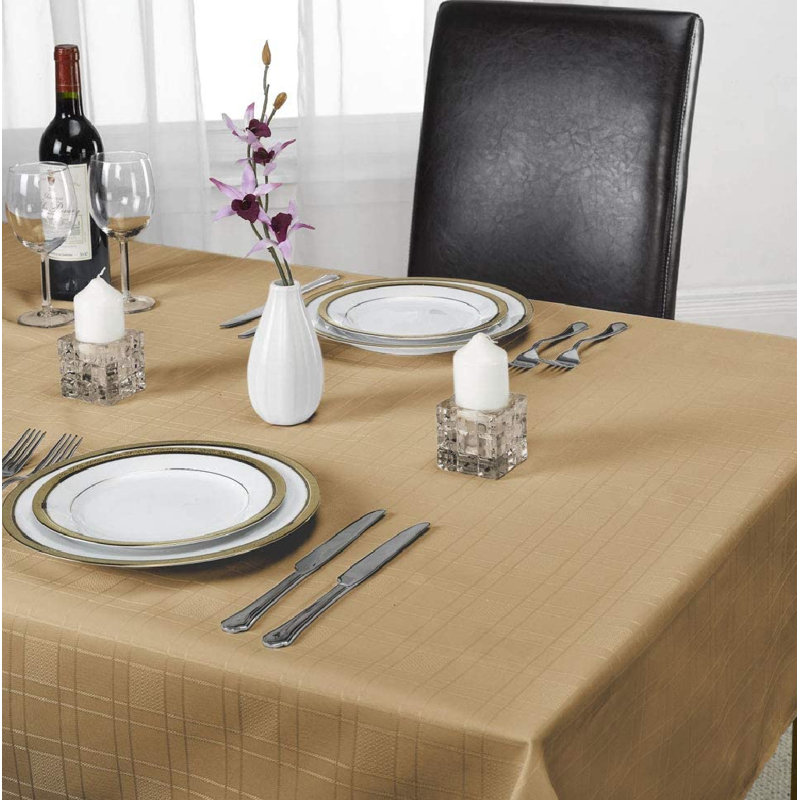 Solid Colour Tablecloth, Chocolate, 63cm W x 63cm L, Flower