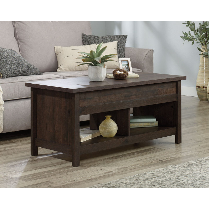Table basse Peoa, Brun foncé