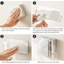 Ensemble de 3 organisateurs de rangement mural, organisateur de porte d'armoire, boîte de rangement transparente pour salle de bain, chambre à coucher, armoires à pharmacie à miroir (transparent)