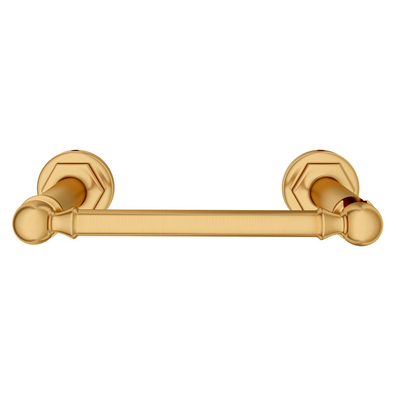 Oak Hill Tissue Holder, Satin Brass