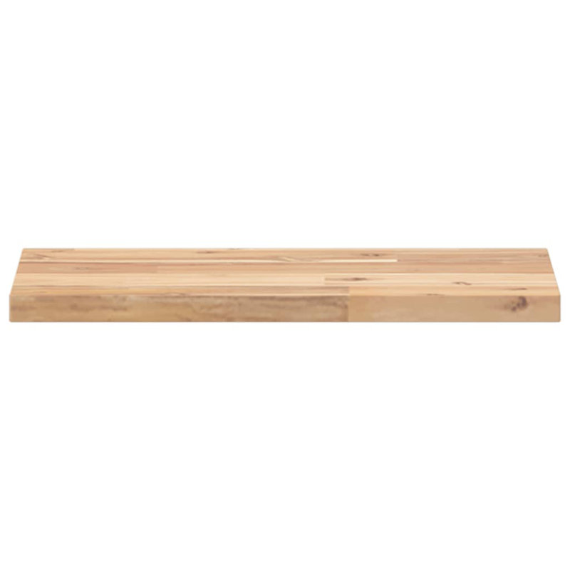 Alfie Solid Wood Table Top, 2cm H x 40cm W x 20cm D, Natural