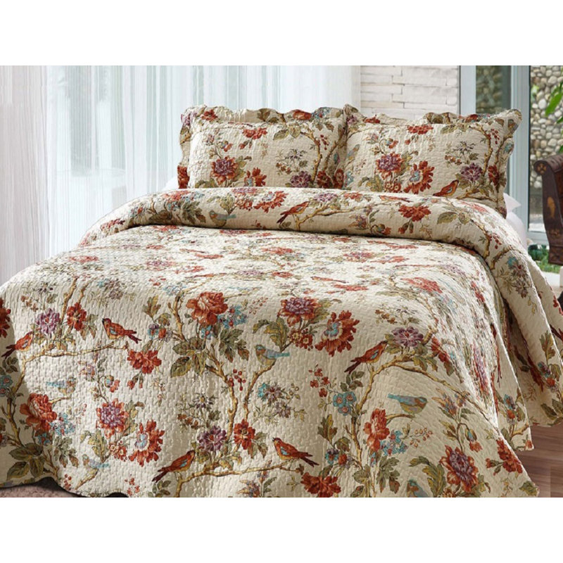 Floral Quilt, King