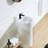 Solid Surface Pedestal Bathroom Sink Basin 66S-08