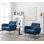 Fauteuil capitonné de 29 po de largeur Alixon