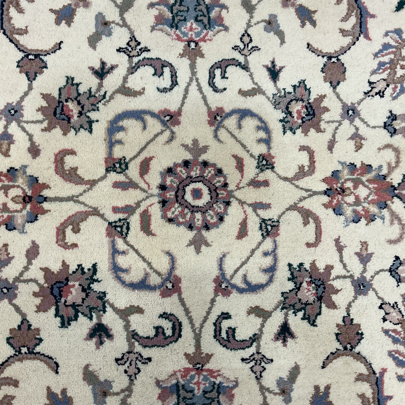  Handmade Kashan Wool Rug
