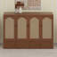 Murphy Cabinet Bed with Built-in Power Station and Decorative Panels-1926728169