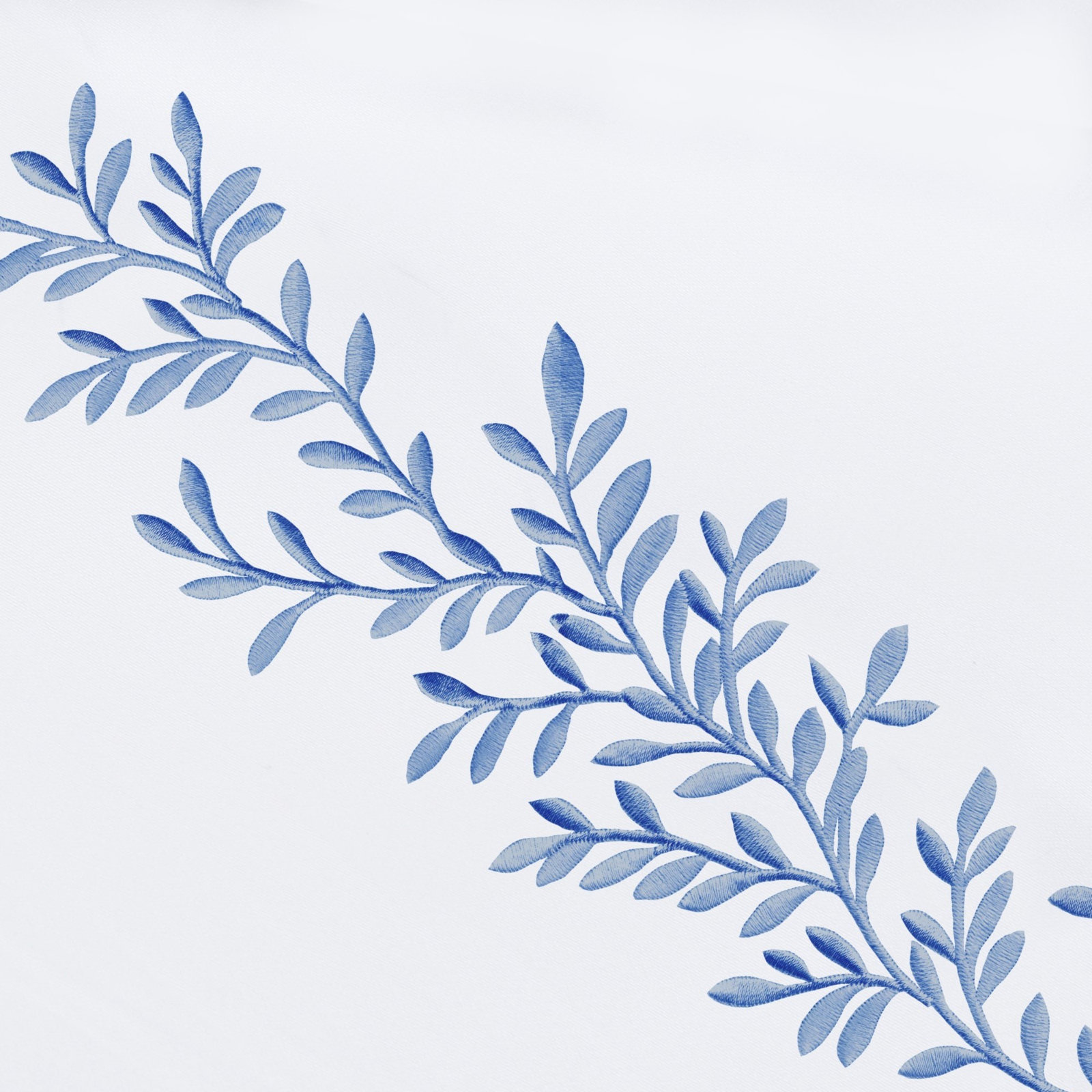 Avie Cotton Sham Set, Blue