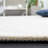 Lisabet Textural Hand Tufted Wool/Cotton Geometric Rug in Ivory-2027878522