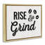  "Rise & Grind Coffee Bean", art mural encadré par Natalie Carpentieri-1288521819-1288521820