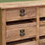 Armoire d'appoint multi-tiroirs en bois massif-1382789436