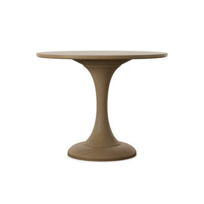Eastman Round Oak Pedestal Dining Table