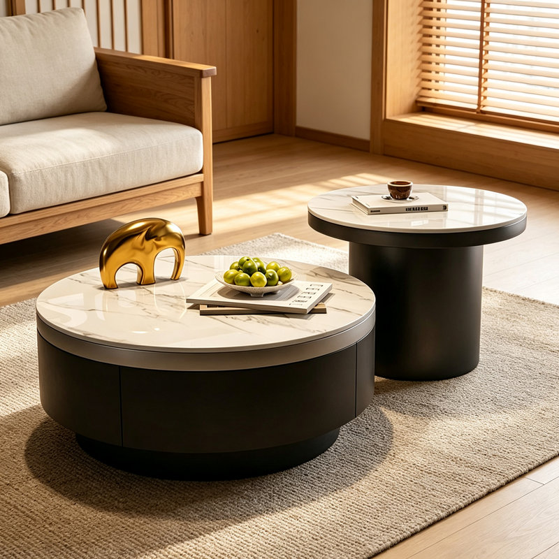 Table basse moderne et moderne de luxe