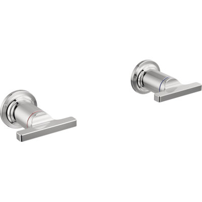 Tetra Wall Mount Tub Filler T-Lever Handle Set