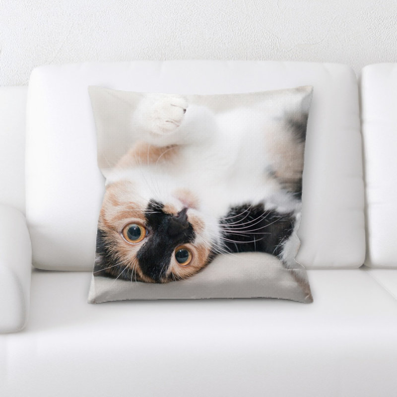 Microsuede Throw Pillow
