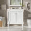 Meuble-lavabo 30 po avec lavabo en céramique-1102885755