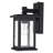 Ledbetter 12.25" H Seeded Glass Outdoor Wall Lantern with Dusk to Dawn-1918493061