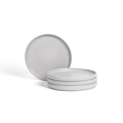 Stone Lain Haven 4-Piece Salad Plate Set Stoneware