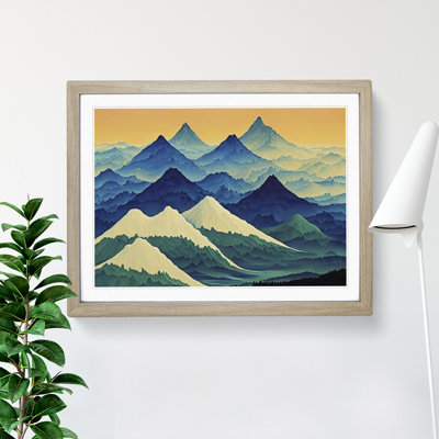 Joyous Mountains - Framed Print