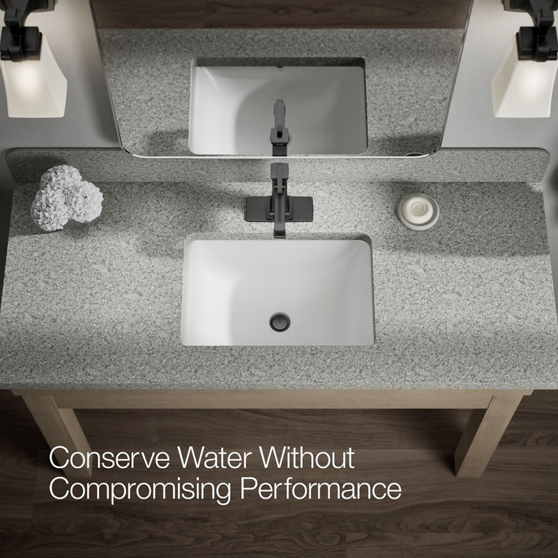 Riff Single-Handle Bathroom Sink Faucet, Matte Black, 0.5 GPM