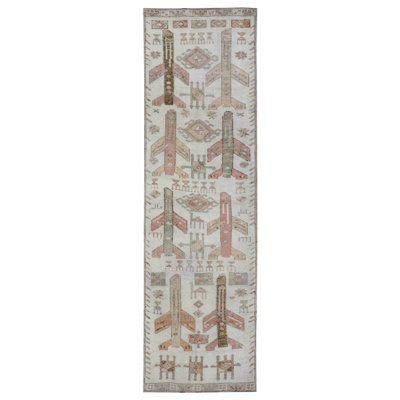 Herki One-of-a-Kind 3'1" X 10'6" Area Rug