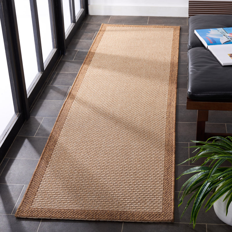 Tapis d'intérieur / extérieur en sisal Scheider, Tapis de couloir 2 pi 2 po x 8 pi