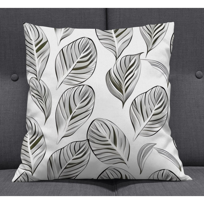 Throw Pillow, 16"H x 16"W, Pillow Cover Only - No Insert