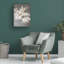 «Light Leaves 1» par Design Fabrikken - peinture sur toile tendue-1753127782