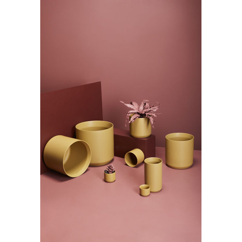 Aveley Ceramic Pot Planter, Yellow
