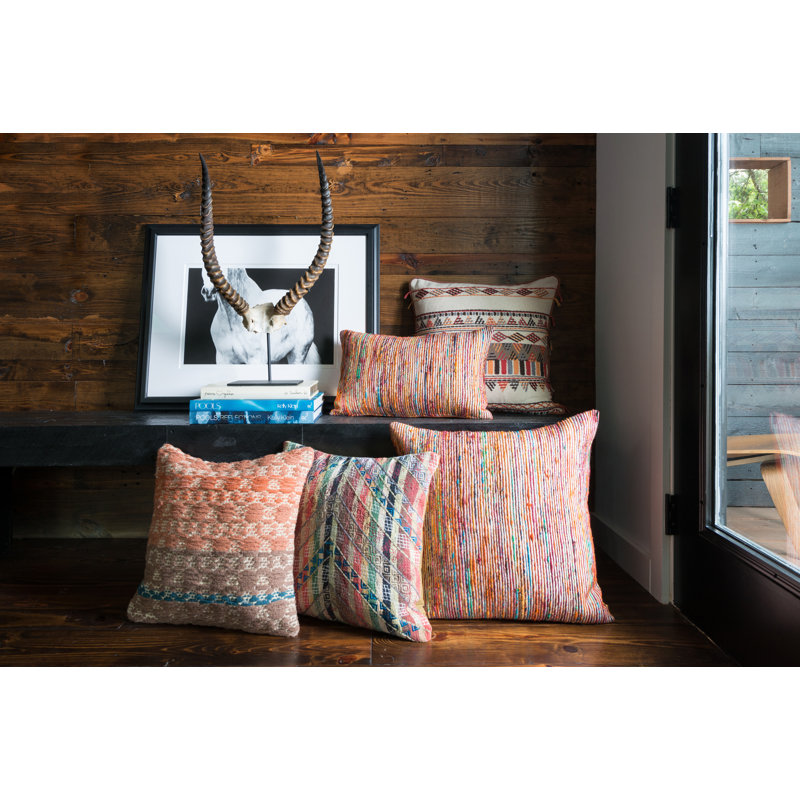 Hippocrates Lumbar Pillow, Rust, Polyester/Polyfill