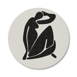 Marisse Inspired Mid Century Woman Print by Decorumby