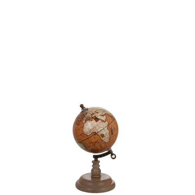 Wood Tabletop Globe