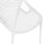 Chaise de salle à manger d'extérieur empilable-1608767169
