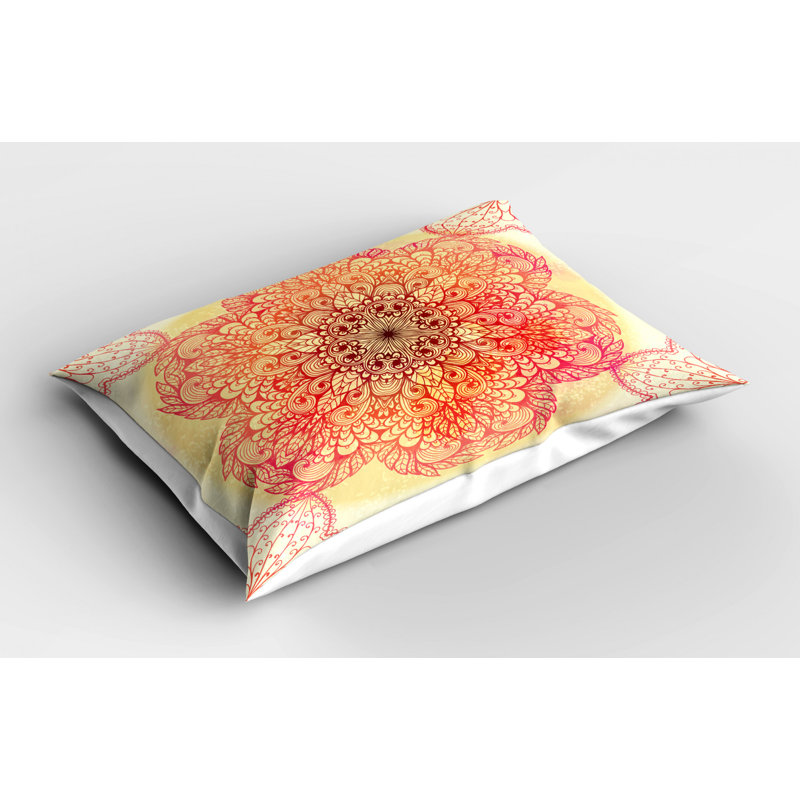 Manly Polyester Floral Sham Set, Twin